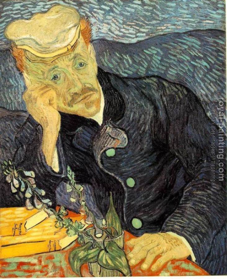 Vincent Van Gogh : Portrait of Doctor Gachet II